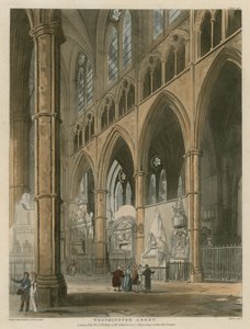 Opactwo Westminsterskie, Londyn autorstwa Augustus Charles Pugin