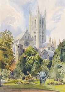 W Ogrodzie Dziekana, Canterbury autorstwa Augustus John Cuthbert Hare