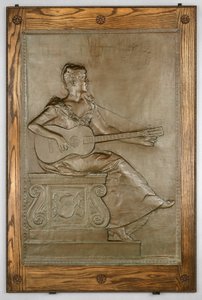 Fioletowy Sargent autorstwa Augustus Saint Gaudens