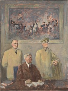 Naczelne Dowództwo - Panel Lewy, 1947-1949. autorstwa Augustus Vincent Tack