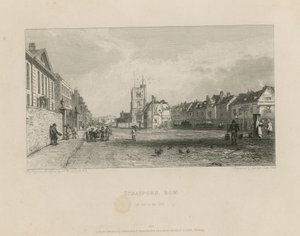 Ogólny widok Stratford w Bow autorstwa Augustus Wall Callcott