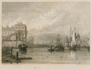 Greenwich, Londyn autorstwa Augustus Wall Callcott