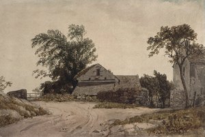 Domki przydrożne (rysunek)