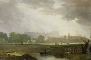 Windsor z Eton (olej na płótnie) autorstwa Augustus Wall Callcott
