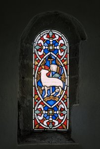 Agnus Dei, Baranek Boży, 1849 (witraż)