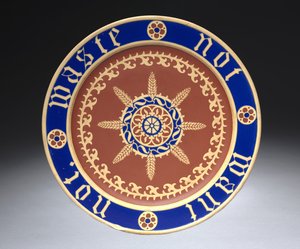 Talerz Chlebowy, ok.1850 autorstwa Augustus Welby Northmore Pugin