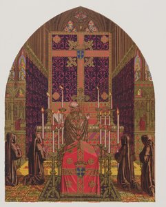 Projekt kościelny, Słowniczek ozdób i strojów kościelnych, litografia H.C. Maguire, 1844 autorstwa Augustus Welby Northmore Pugin