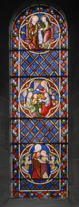 Życie św. Anny, 1848 (witraż) autorstwa Augustus Welby Northmore Pugin