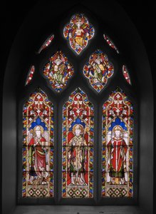Św. Osmund i św. Tomasz, 1848 (witraż) autorstwa Augustus Welby Northmore Pugin