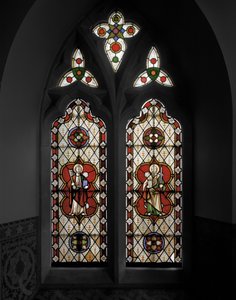 Święty Piotr i Święty Paweł, 1848 (witraż) autorstwa Augustus Welby Northmore Pugin