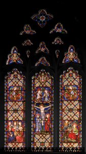 Ukrzyżowanie, 1849 (witraż) autorstwa Augustus Welby Northmore Pugin