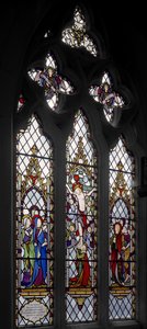 Ukrzyżowanie, 1852 (witraż) autorstwa Augustus Welby Northmore Pugin