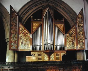 Organy Suttona, z kaplicy autorstwa Augustus Welby Northmore Pugin