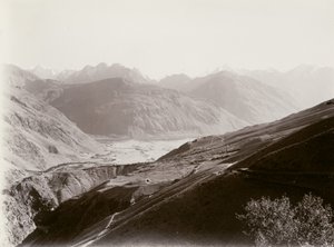 Połączenie rzeki Pamir z Hindukuszem poza nią autorstwa Aurel Stein