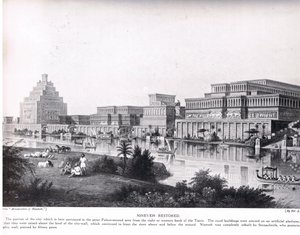 Niniwa Przywrócona, ilustracja z „Historii narodów Hutchinsona”