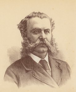 Kapitan Frederic Henry Trouton (kolorowa litografia) autorstwa Australian School