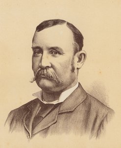 George Cumberlege Loughnan (kolorowa litografia) autorstwa Australian School