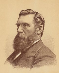 James Rutherford, Esquire (kolorowa litografia) autorstwa Australian School