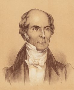 Sir Francis Forbes, pierwszy naczelny sędzia Nowej Południowej Walii (kolorowa litografia) autorstwa Australian School