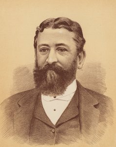 Sydney Burdekin, Esquire (kolorowa litografia) autorstwa Australian School