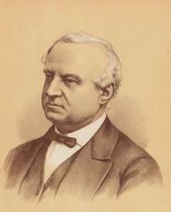Czcigodny George William Lord (kolorowa litografia) autorstwa Australian School