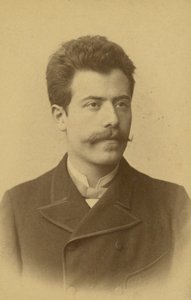 Gustaw Mahler, 1884 r. autorstwa Austrian Photographer