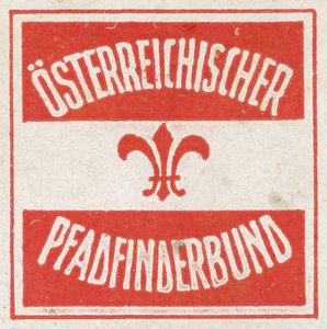 Godło Austriackiego Związku Pionierskiego (Austriaccy Skauci) autorstwa Austrian School