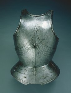 Gotycki napierśnik, Innsbruck, k. XV w. (stal) autorstwa Austrian School