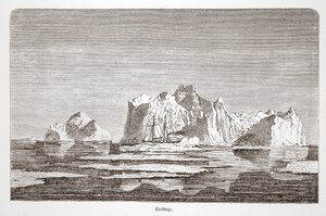 Góry lodowe, z Tegetthoff, 1876 autorstwa Austrian School