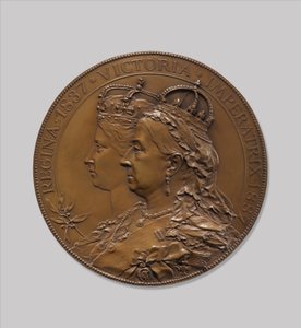 Medal upamiętniający Jubileusz Królowej Wiktorii autorstwa Austrian School