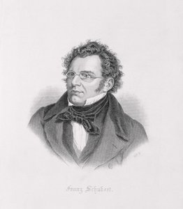 Portret Franza Schuberta (1768-1827) autorstwa Austrian School