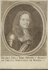 Portret Henri de la Tour dAuvergne, wicehrabiego Turenne autorstwa Austrian School