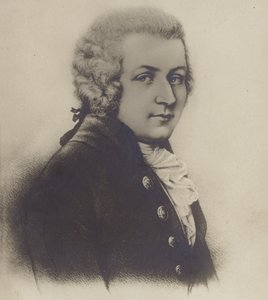 Portret Wolfganga Amadeusza Mozarta autorstwa Austrian School