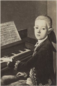 Portret Wolfganga Amadeusza Mozarta autorstwa Austrian School