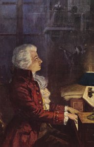 Portret Wolfganga Amadeusza Mozarta autorstwa Austrian School
