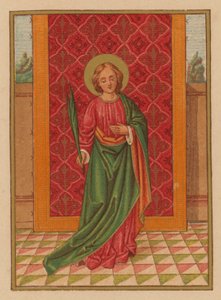 S Lucia (chromolitho) autorstwa Austrian School