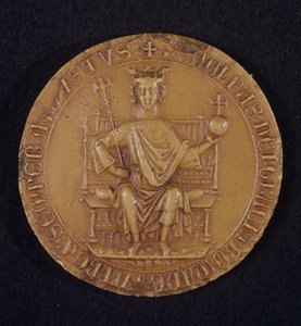 Pieczęć Rudolfa I (1218-91) Habsburga, 1289 (wosk)