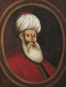 Portret wezyra Kibleli Mustafy Paszy, lata 70. XVII wieku