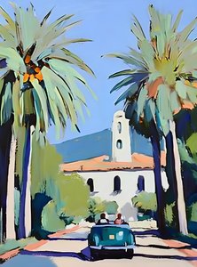 California Palm Road autorstwa Avanesova Elena
