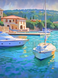 Łodzie Turquoise Harbor