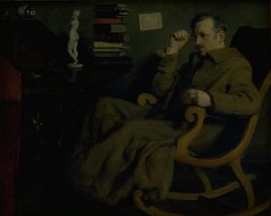 Artysta rozmyślający