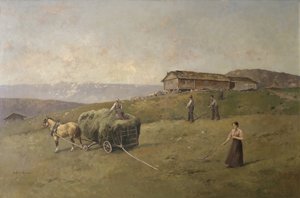 Siano do jazdy (olej na płótnie) autorstwa Axel Hjalmar Ender