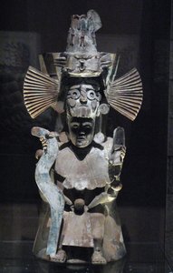 Kadzidło w postaci boga Tlaloca, Tlahuac, późny okres postklasyczny, ok. 1500 autorstwa Aztec
