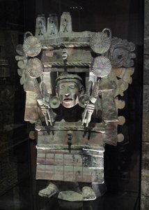 Kadzidło pod postacią bogini rolnictwa Chicomecoatl, Tlahuac, późny okres postklasyczny, ok. 1500 autorstwa Aztec