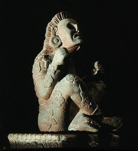 Xochipilli (patrz także 207566), późny okres postklasyczny (1300-1521) (kamień)