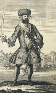 Pirat Czarnobrody autorstwa B. Cole