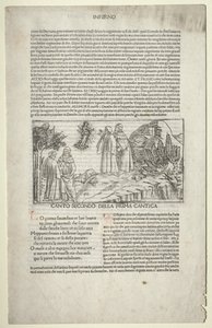Dante i Wergiliusz z wizją Beatrycze, c. 1481-1485.