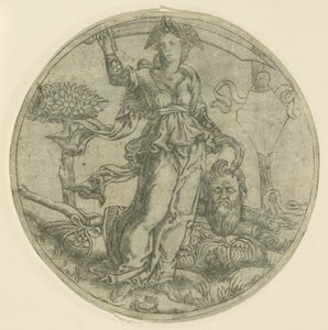 Judyta z głową Holofernesa autorstwa Baccio Baldini