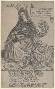 Libijska Sybilla autorstwa Baccio Baldini