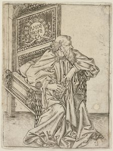 Prorok Amos autorstwa Baccio Baldini